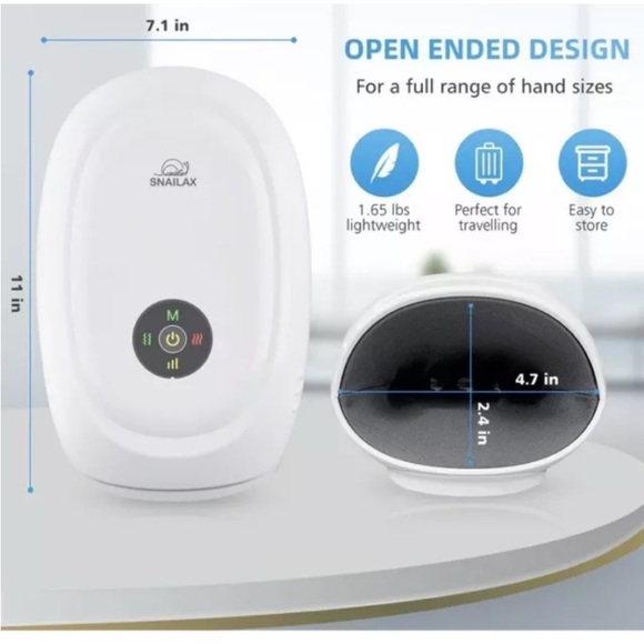 Hand Massager with Heat, Compression and Vibration for Pain Relief New in Box - Picture 6 of 11